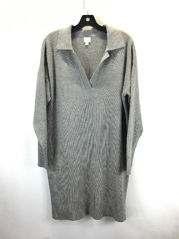 Dress Sweater By A New Day In Grey, Size: M