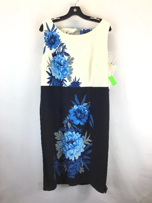 Dress Work By Lane Bryant In Black & White, Size: Xl