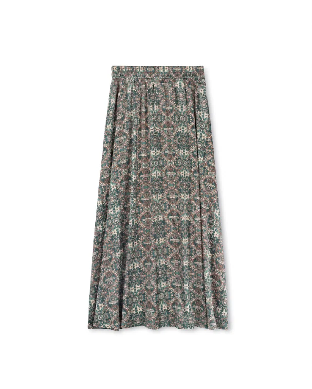 Arber Print Maxi Skirt