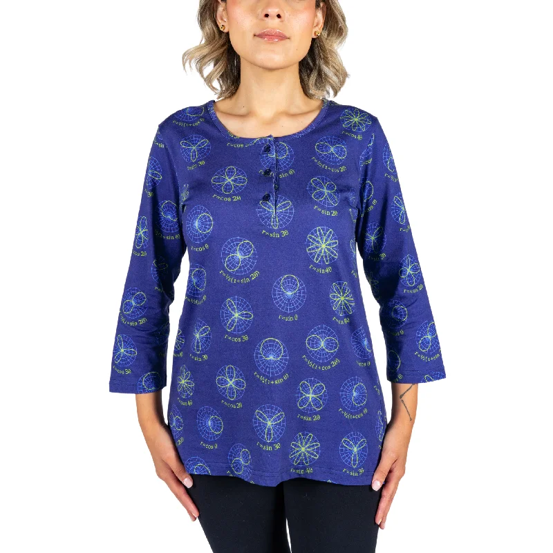 Graphs of Polar Equations Tunic Top