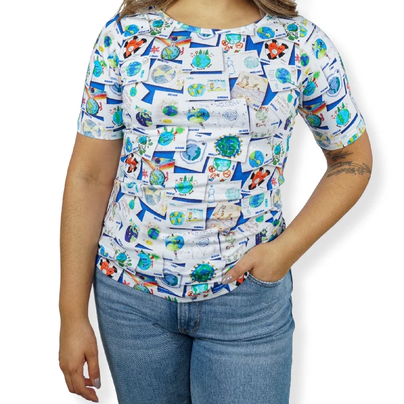 Save The Earth Kids' Art Tunic Top [FINAL SALE]