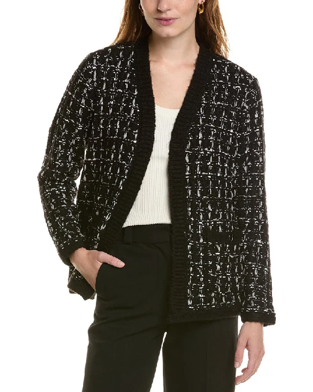 Anne Klein Kissing Front Cardigan