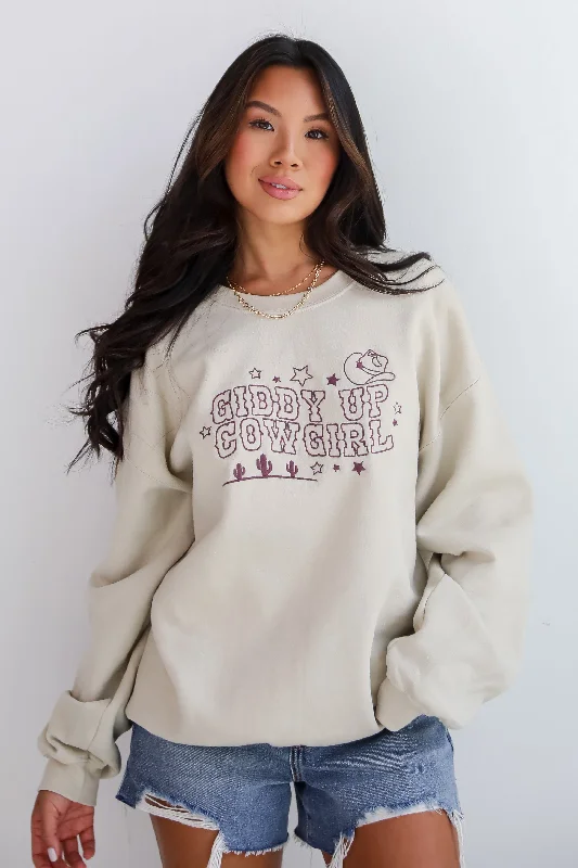 FINAL SALE - Giddy Up Cowgirl Sweatshirt