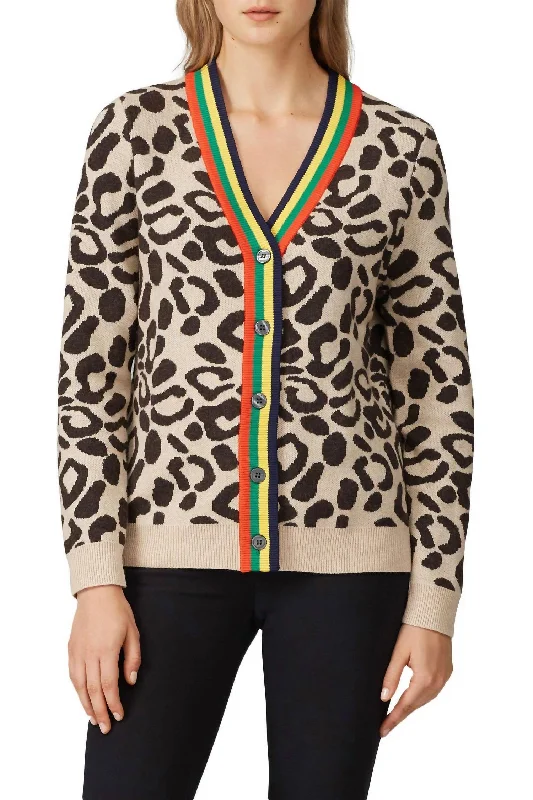 The Cat Leopard Cardigan