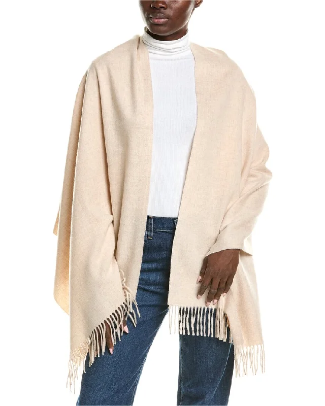 Vince Solid Milled Wool Oversized Wrap