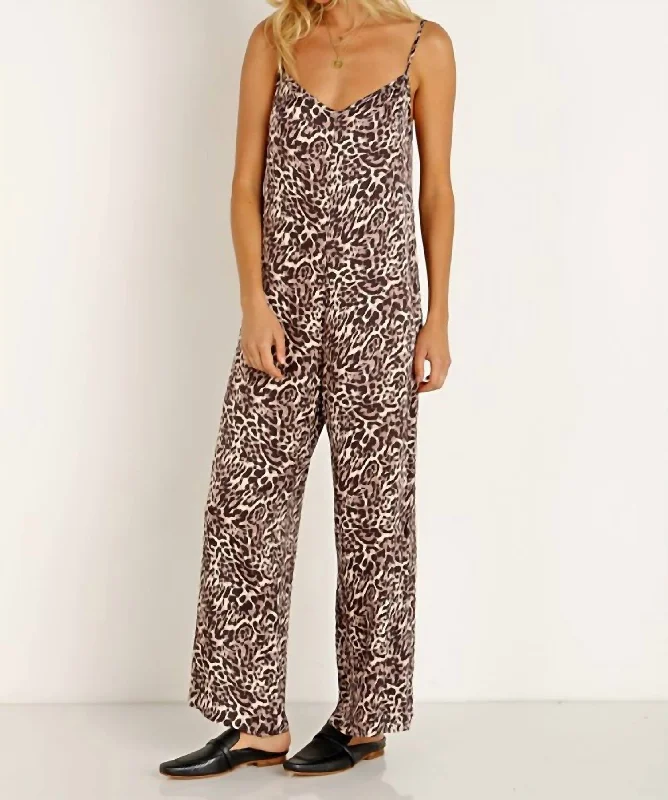 Women's Pippa Jumpsuit In Safari