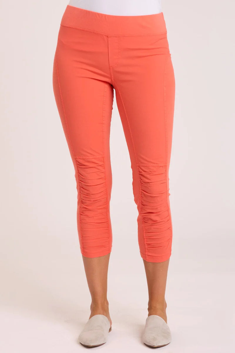 Jetter Crop Legging - Papaya