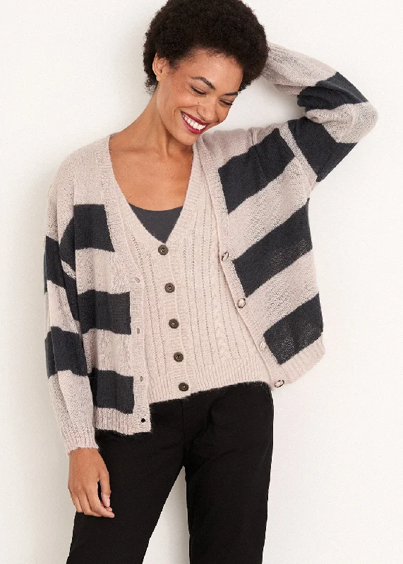 HARRY STRIPE CARDIGAN